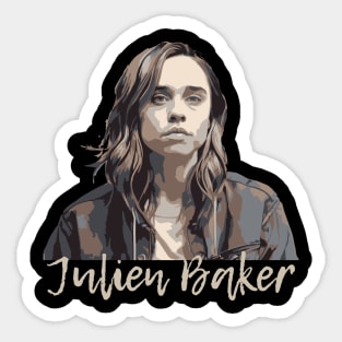 VINTAGE Julien Baker // INDIE FANS ART Sticker